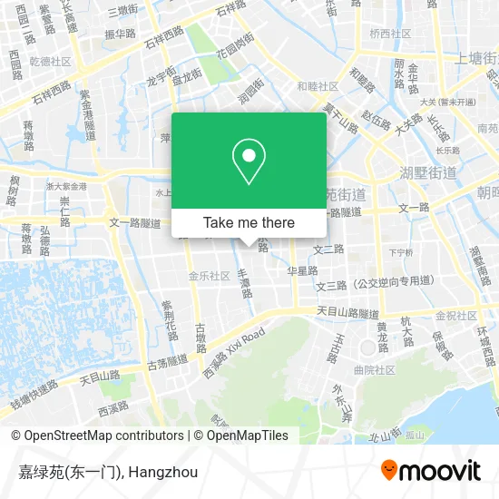 嘉绿苑(东一门) map