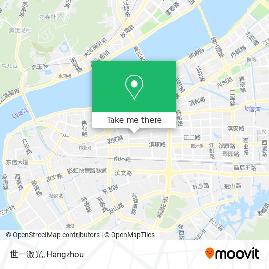 世一激光 map