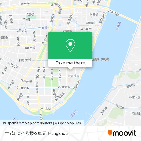 世茂广场1号楼-2单元 map