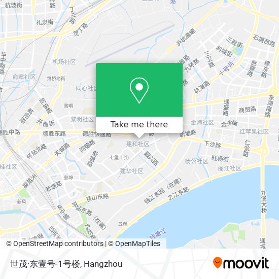 世茂·东壹号-1号楼 map