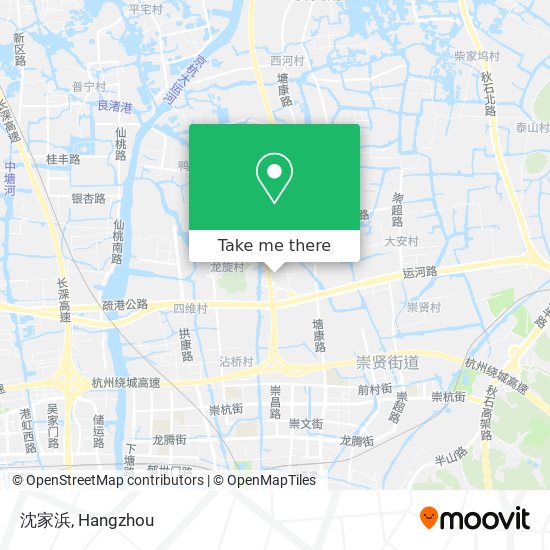 沈家浜 map