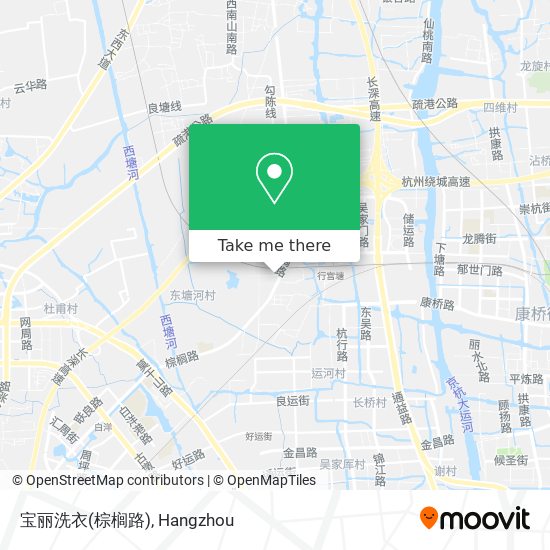 宝丽洗衣(棕榈路) map