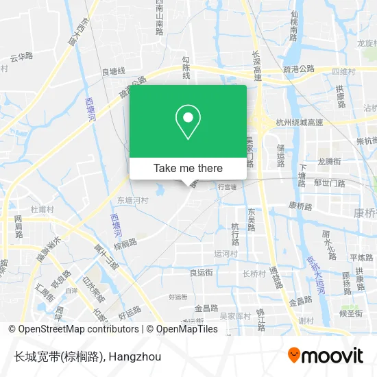 长城宽带(棕榈路) map