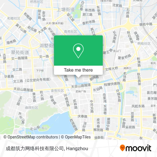 成都筑力网络科技有限公司 map