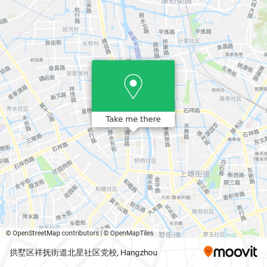 拱墅区祥抚街道北星社区党校 map