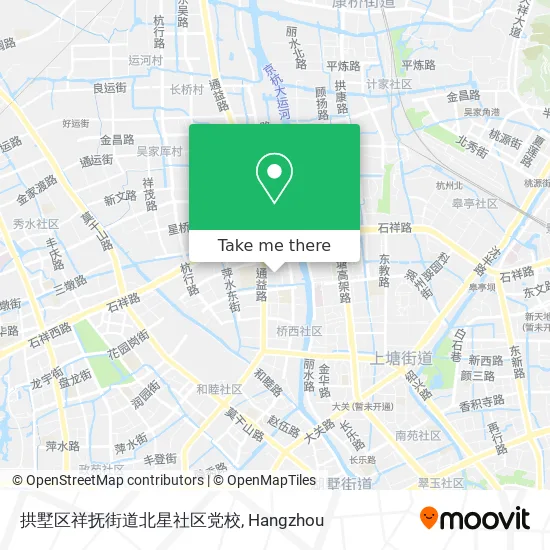 拱墅区祥抚街道北星社区党校 map