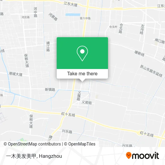 一木美发美甲 map