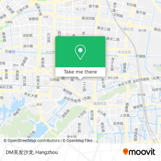 DM美发沙龙 map