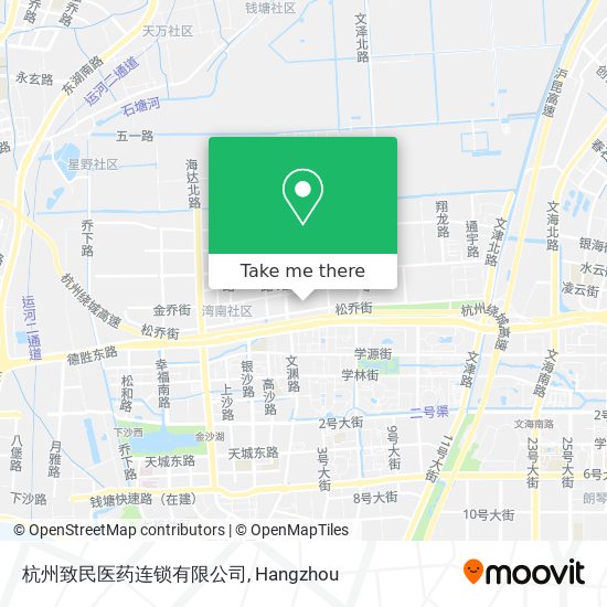 杭州致民医药连锁有限公司 map