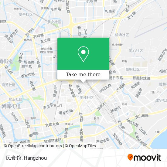 民食馆 map