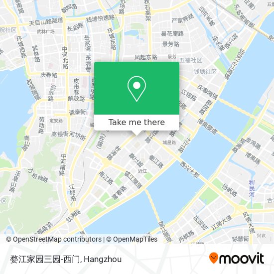 婺江家园三园-西门 map