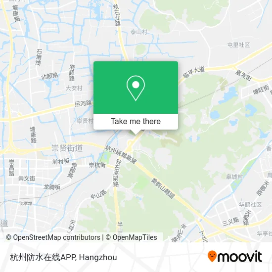杭州防水在线APP map