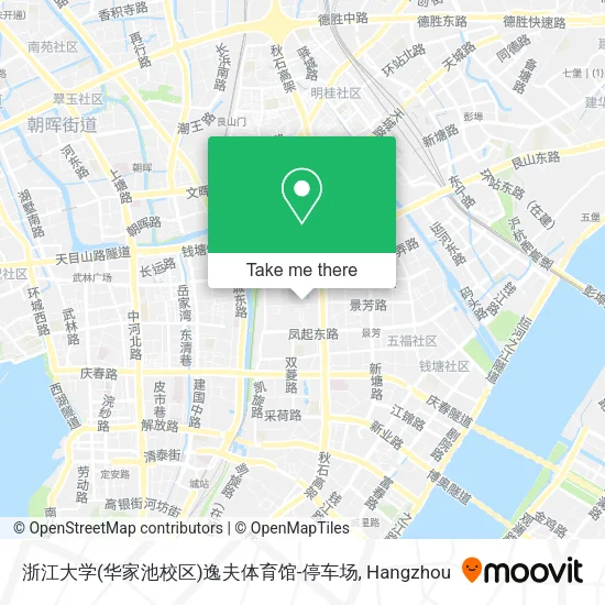 浙江大学(华家池校区)逸夫体育馆-停车场 map