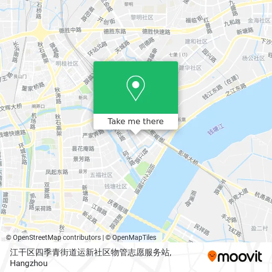 江干区四季青街道运新社区物管志愿服务站 map