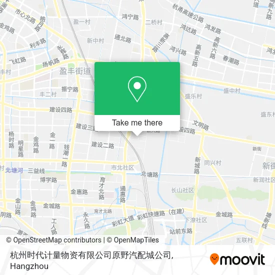 杭州时代计量物资有限公司原野汽配城公司 map
