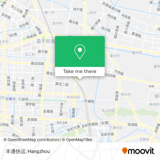 丰通快运 map