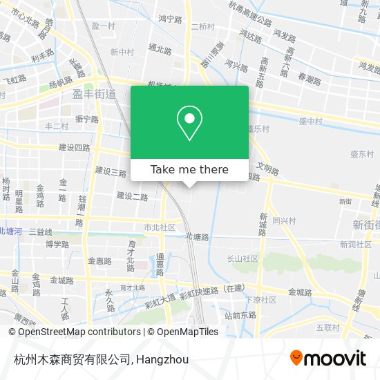 杭州木森商贸有限公司 map