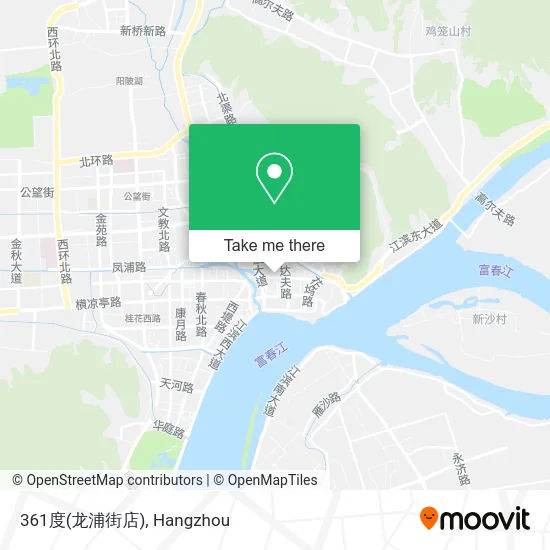 361度(龙浦街店) map