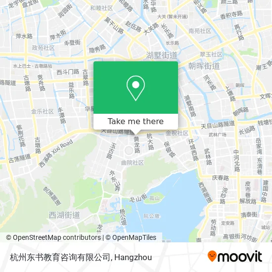杭州东书教育咨询有限公司 map