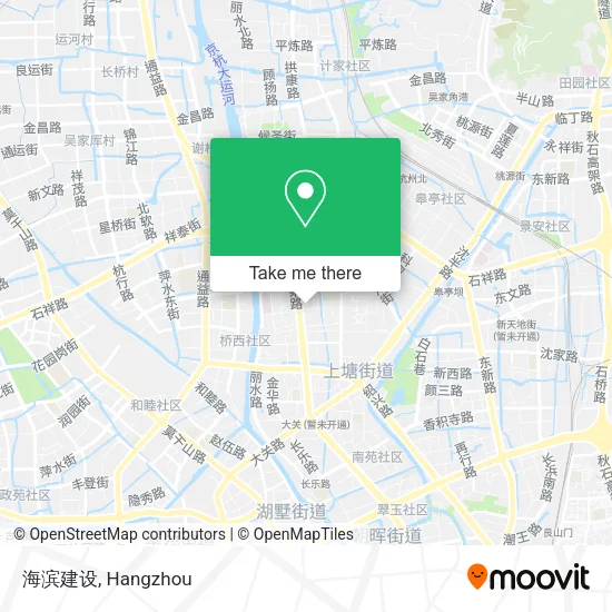 海滨建设 map