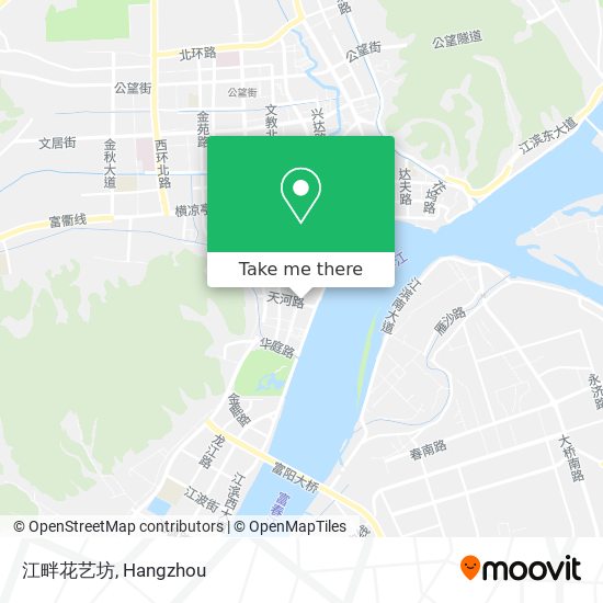 江畔花艺坊 map