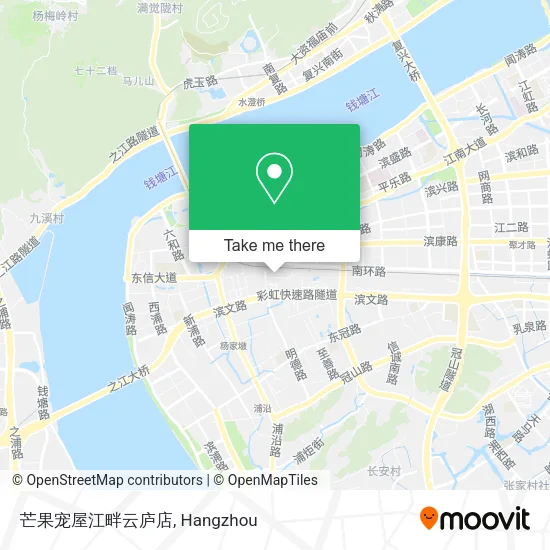 芒果宠屋江畔云庐店 map