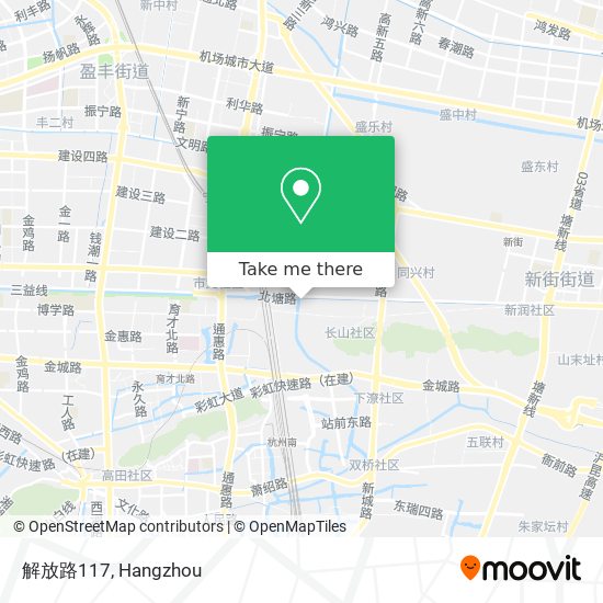 解放路117 map