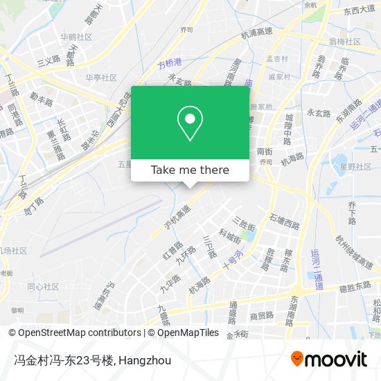 冯金村冯-东23号楼 map
