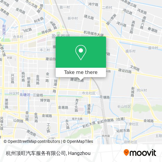 杭州顶旺汽车服务有限公司 map