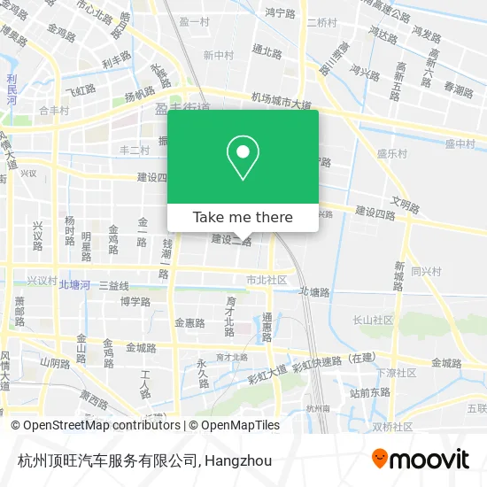 杭州顶旺汽车服务有限公司 map