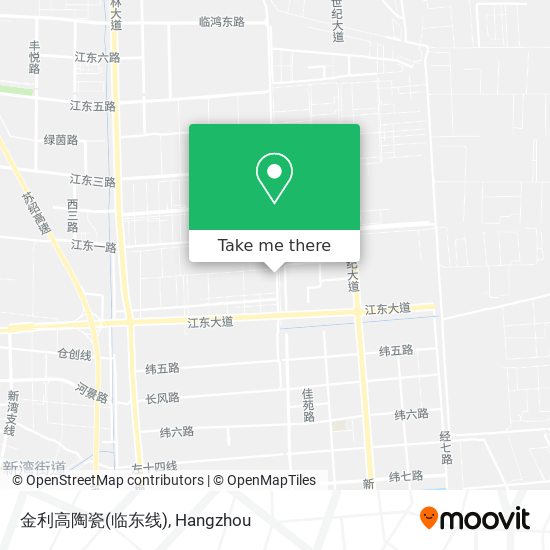 金利高陶瓷(临东线) map
