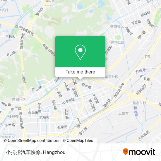 小拇指汽车快修 map