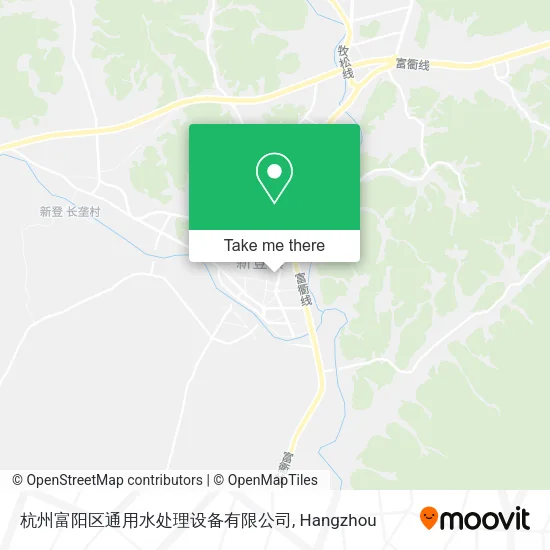 杭州富阳区通用水处理设备有限公司 map