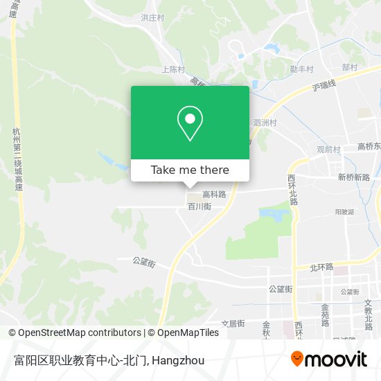 富阳区职业教育中心-北门 map