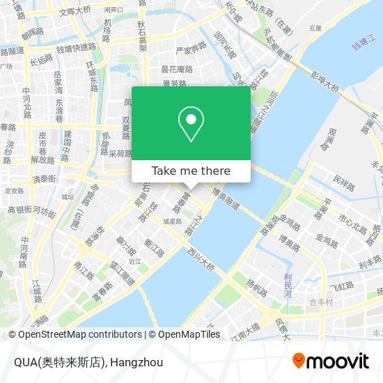 QUA(奥特来斯店) map