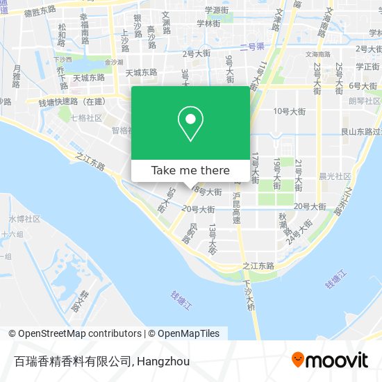 百瑞香精香料有限公司 map