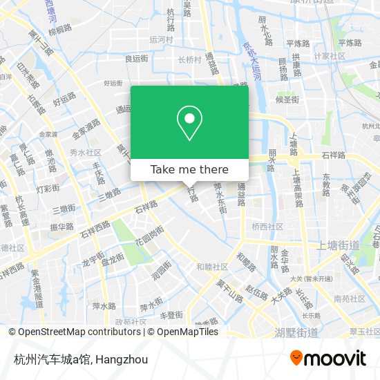 杭州汽车城a馆 map