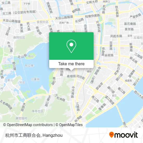杭州市工商联合会 map