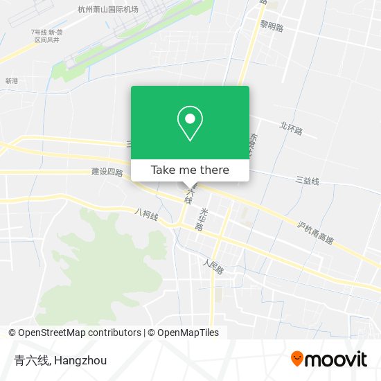 青六线 map