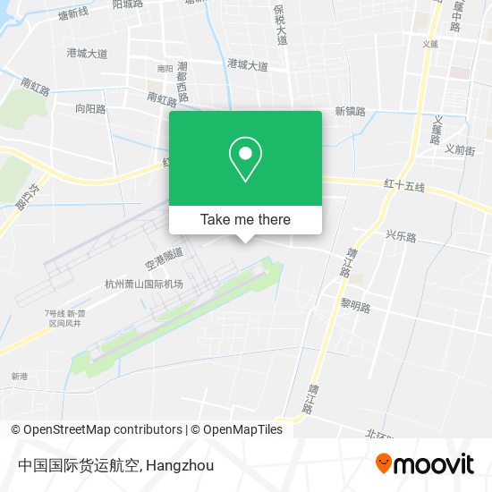 中国国际货运航空 map