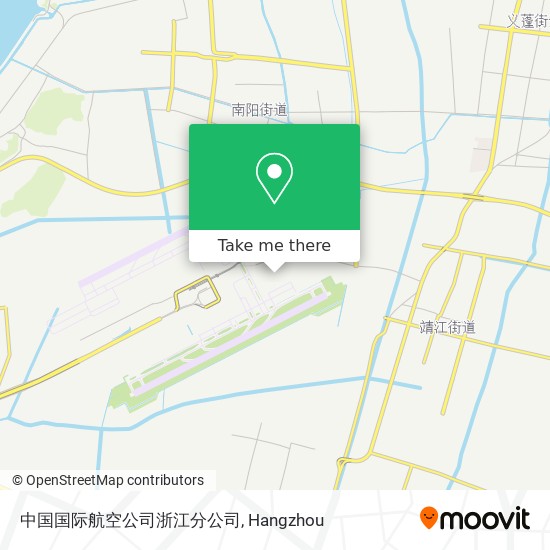 中国国际航空公司浙江分公司 map