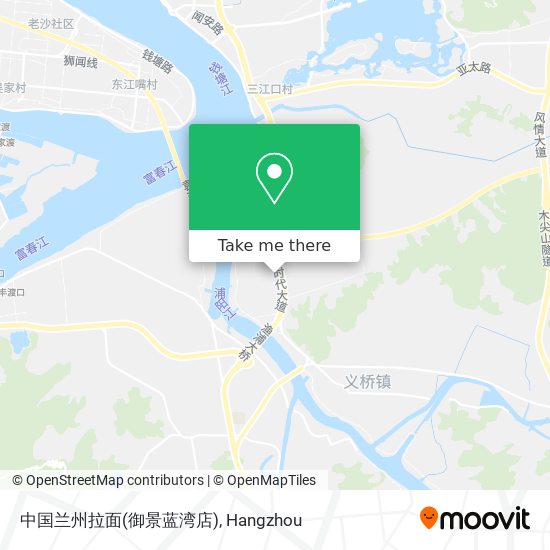 中国兰州拉面(御景蓝湾店) map