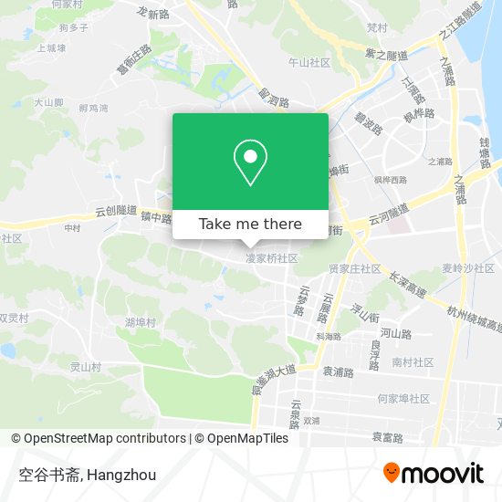空谷书斋 map
