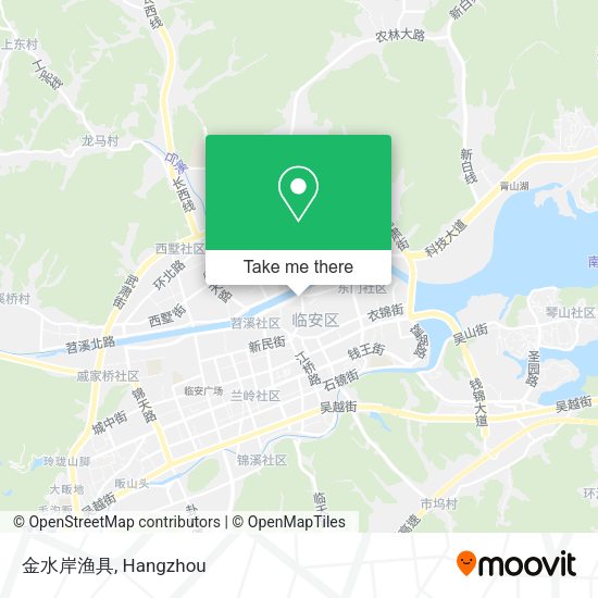 金水岸渔具 map