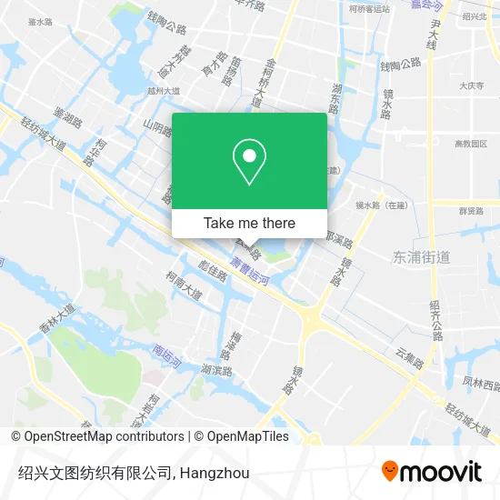 绍兴文图纺织有限公司 map