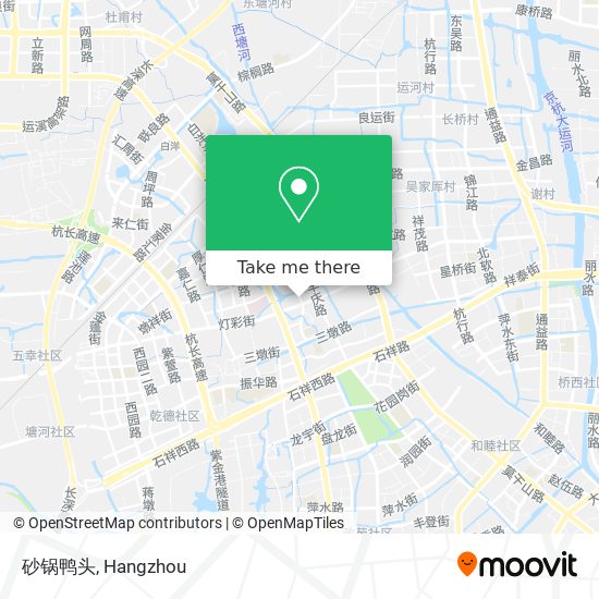 砂锅鸭头 map