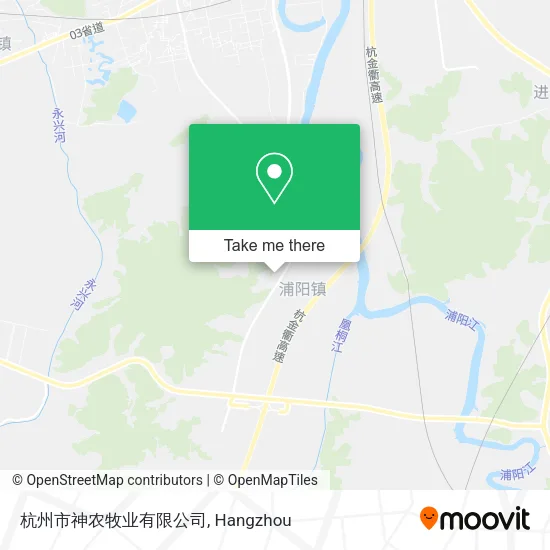 杭州市神农牧业有限公司 map