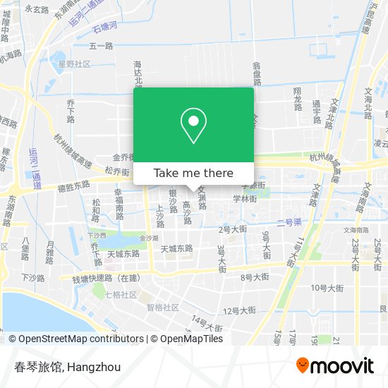 春琴旅馆 map