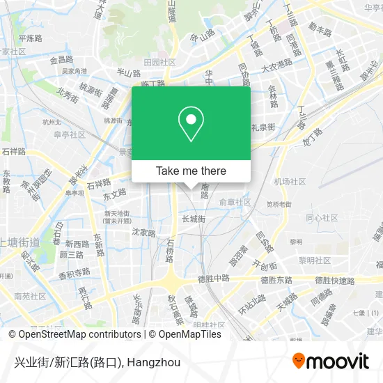 兴业街/新汇路(路口) map