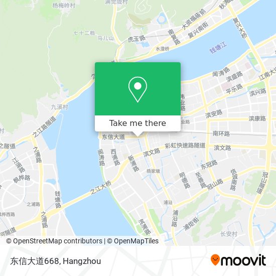 东信大道668 map